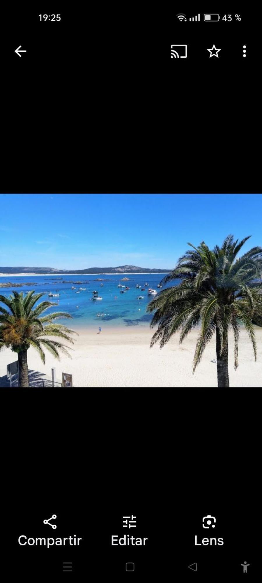 Vistas Al Mar En Corrubedo Villa Bagian luar foto